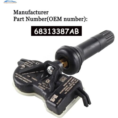 New 68313387AB 68252493AB 68105280AD 68105280AF For Dodge Jeep TPMS Tire Pressure Monitor car accessories