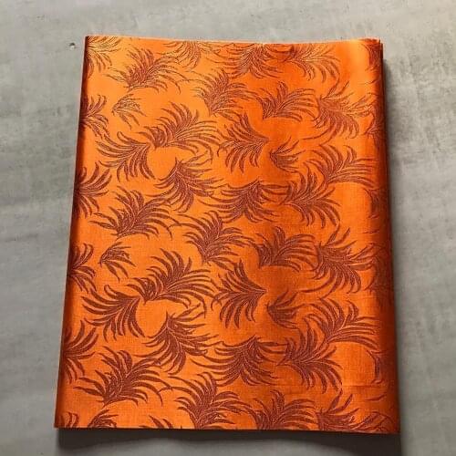 New design sego headtie,wholesale Orange color african headtie,Top class quality,gele&Ipele,Nigeria wedding head accessory