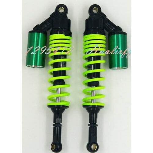 New Universal 360mm Motorcycle Rear Nitrogen Shock Absorber Multicolor 7mm spring for honda yamaha suzuki Chrome silver