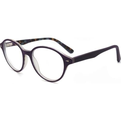 Eyewear Glasses Hole Round Fashion Dapper Retro Vintage Inspired Key Spectacles Teenager Small Face Wear 610G-18