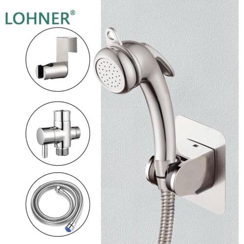Clear Rear Bidet Sprayer Douche Portable Muslim Shower Toilet Pulverizador Spray Rociador De Limpieza Cleaning Ass Limpiar Ano