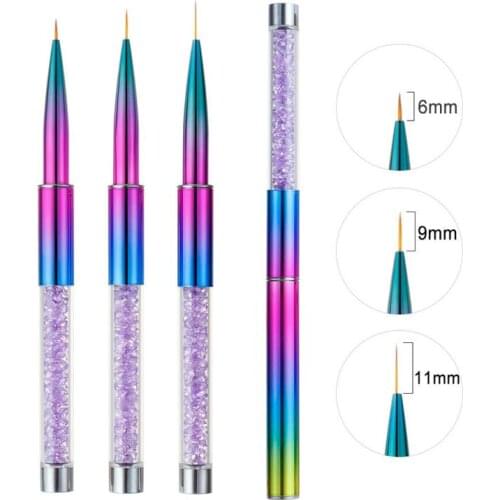 Nail Art Pen Set Nail Brush Nail Art Dotting Pen Manicure Brush Drawing Gel Nail Polish Painting Gradient Nail Art Line brush