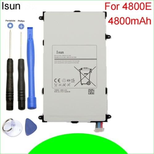 ISUN 4800mAh 18.24Wh T4800E Battery Replacement For Samsung Galaxy Tab Pro 8.4 inch 8.4" T320 T321 T325 SM-T320 SM-321 +Tools