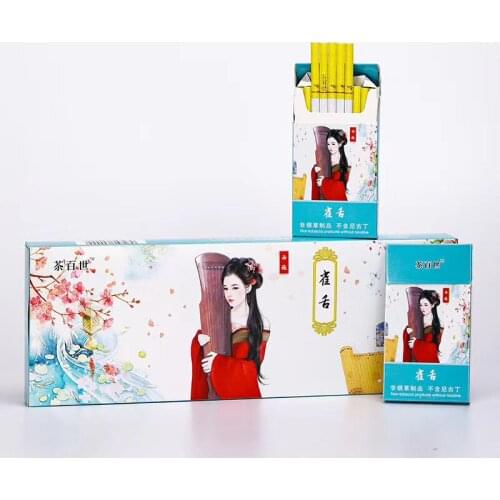 "Green Tea, Smooth Tongue, Tea Smoke, Fine Non Tobacco Specialty, Male and Female Tea Smoke, One Smoking Cessation Product"