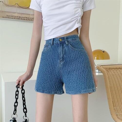 Womens High Waist Jean Shorts / Hot Shorts Comfy Stretchy