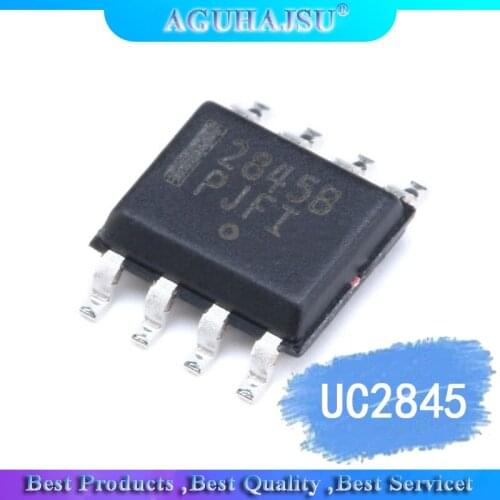 10pcs/lot UC2845 UC2845B UC2845BD1R2G SOP-8 SMD IC p LCD power supply new original
