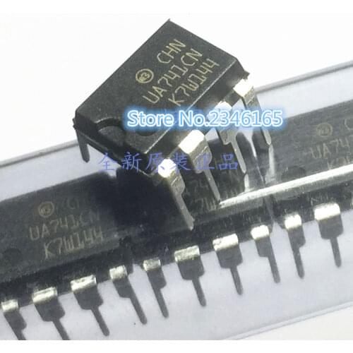 10PCS UA741CN DIP8 UA741CP DIP UA741 OP Amp LM741