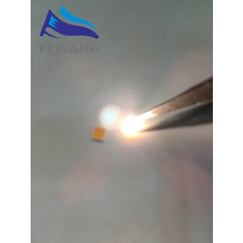 100PCS FOR NICHIA Middle Power LED 0.63W-1W 3030 3V 3000K Warm white NS2L757AT-V1 Lighting Application