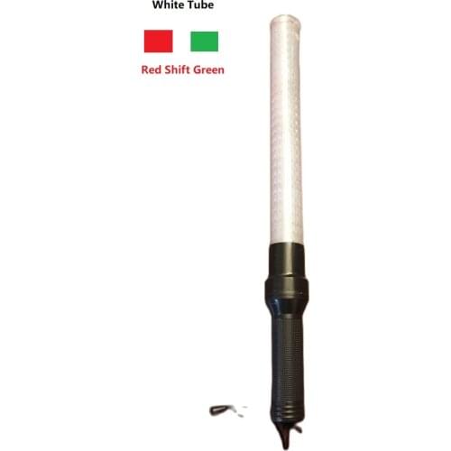 54cm*4cm Outdoor White Tube LED Traffic Safety Signal Warning Flashing Wand Baton Police Refbaton Safety Signal Command Tool