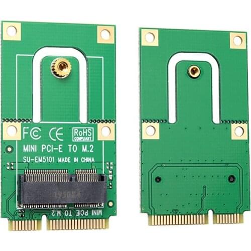 Adapter For Intel A+E Key A Key M.2 NGFF Wireless Module To MINI PCIE Adapter M.2 NGFF Key A To Mini PCI-E PCI Express Converter