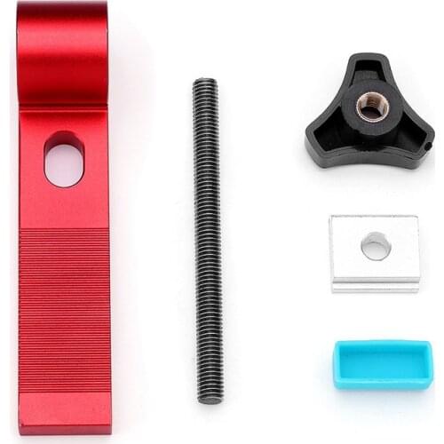 Aluminum Alloy Quick Acting Hold Down Clamp Set Woodworking Clamp for Woodworking T-Track T-Slot Clamp