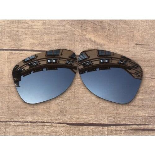 Vonxyz Black Mirror Polarized Replacement Lenses for-Oakley Dispatch 2 Frame