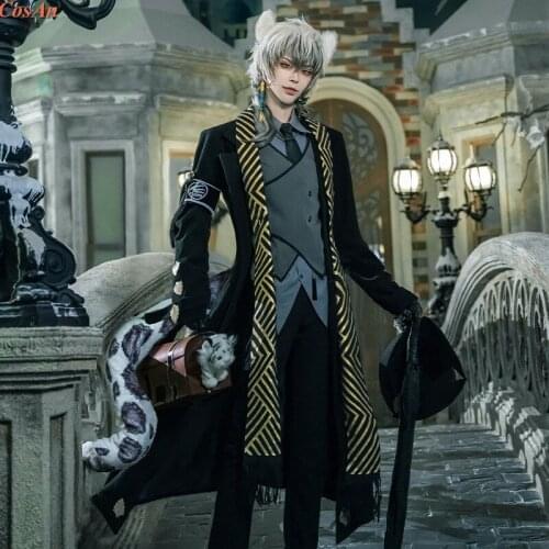 Hot Game Arknights SilverAsh Cosplay Costume Yorks Bise The High Quality Gentleman Uniform Halloween Party Role Play Clothing