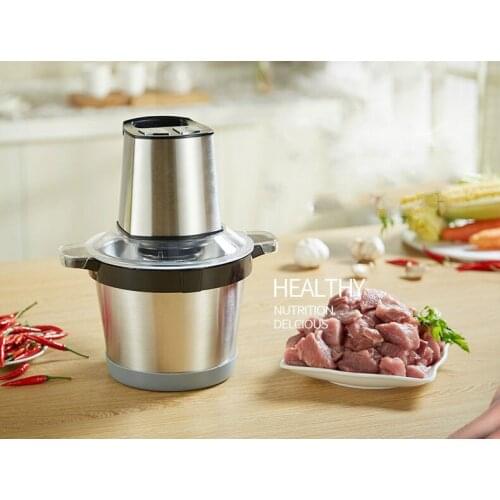 Meat Grinders large capacity grinder commercial 3L litre home electric stir-fry minced cabbage dumplings with stainles NEW