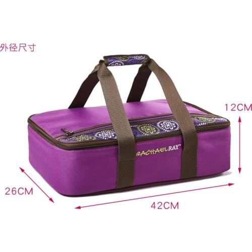 Insulated Picnic Cooler Bags Cake Pizza Lunch Picnic Box Insulated Cool Handbags Ice Pack Thermo Portable Insulation Pouch