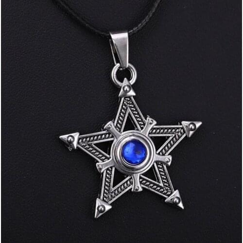 Anime BLACK ROCK SHOOTER Metal Necklace Cosplay Pendant Men Women Fashion Accessories for Gift Collection