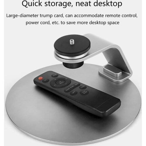 LX0B Projector Tabletop Stand Desktop Bracket Aluminum Alloy Removable 360° Adjustable Holder Compatible with XGIMI H2/H3