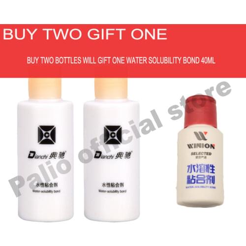 Dianchi inorganic glue 130ml water solubility bond adhesive for assemble table tennis rubber and blade to racket ping pong game