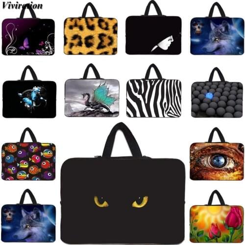 Newest Funda Laptop Bag 10 12 13 14 15 17 11.6 Sleeve Chromebook Case Universal Carry 10.1 Tablet Cover For Chuwi Huawei D14 D15