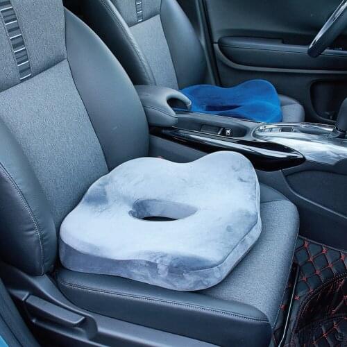 Memory Foam Auto Cushion Orthopedic Pillow Coccyx Cushion Support Breathable Pad Car Seat Protector Hip Massage Sets