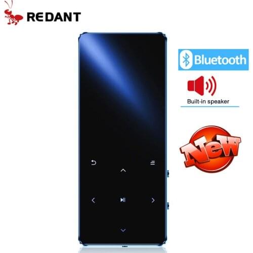 REDANT MP4 player bluetooth mp3 mp4 music player portable MP4 media slim with 1.8 inch touch keys fm radio video Hifi MP 4 16GB