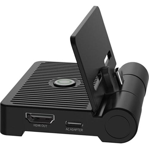 Folding HDMI-co Video Converter Base Cradle USB Type-C Charge Dock for NS Switch novel and foldable design Video Converter Base