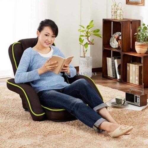 Internet cafe tatami bed lazy sofa with armrests legless bedroom bay window folding back chair gaming computer chair