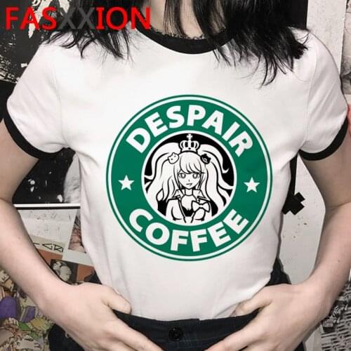 Ouma Kokichi Danganronpa top tees t-shirt female couple ulzzang graphic tees women tshirt clothes streetwear plus size