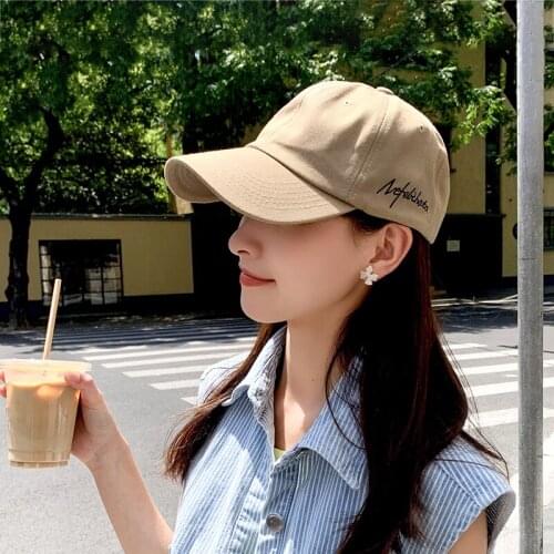 Ladies Sun Hat 2021 New Summer Fashion Caps Japanese and Korean Style All-match Outdoor Sports Tennis Baseball Cap