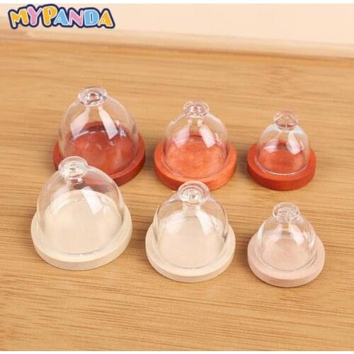 1:12 Dollhouse Miniature Candy Jar Glass Dessert Fruit Tray Doll House Decor Toy New