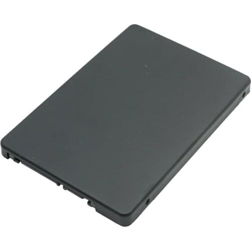 1.8" Micro SATA 16pin SSD to 2.5" SATA 22Pin 7+15 Hard Disk Case Enclosure
