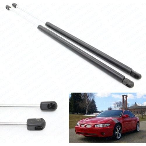 1Pair Auto front hood bonnet Lift Supports Gas Shocks Struts Charged for 1997-2003 Pontiac Grand Sedan 21.74 inches