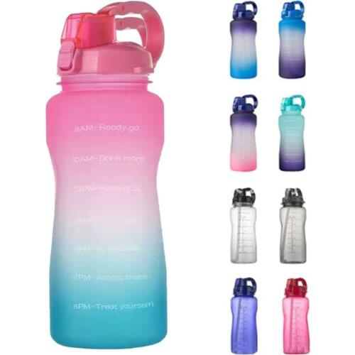 2/3.8L Sport Portable Water Bottle Outdoor Camping Hiking Cycling Water Cup Travel Drinking Water Fruit Juice Riding Bottle