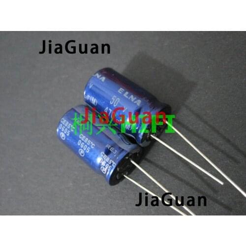 20pcs NEW ELNA RE3 50V470UF 12.5X20MM audio electrolytic capacitor 470uF/50V blue robe 470UF 50V re3 470uf 50v