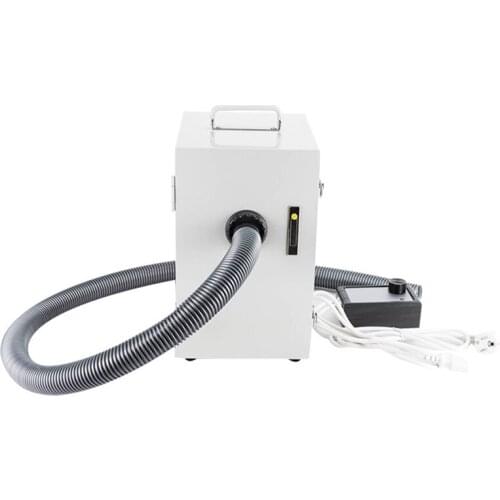 370W Dental Vacuum Dust Extractor Digital Control Dust Collector Vacuum Cleaner Single Hole Lab Cleaning Machine 220V/110V