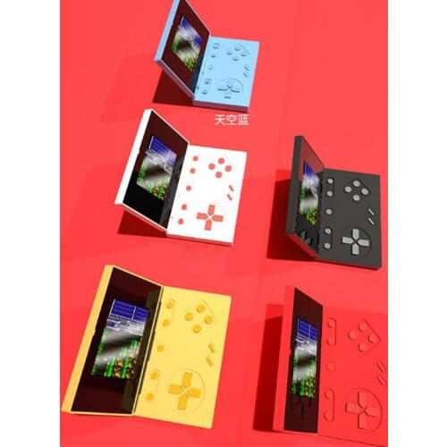 50pcs 1000 IN 1 Retro Video Game Console Handheld Game Portable Pocket Game Console Mini Handheld Player vs 620 821 660 for Kids