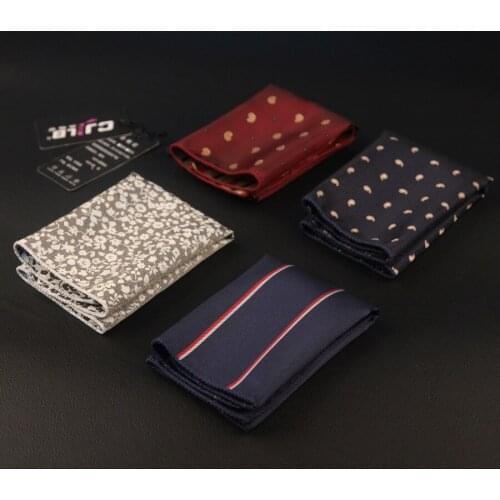 50pcs/lot 2017 18color mens suit 1200 pin silk & polyester pocket squares printed striped handkerchief vintage hankies wedding