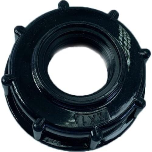 ABS IBC Water Tank Drain Adapter Connector Fitting Tool 6mm Coarse Thread S60 to 1inch Water Hose Male Adapter