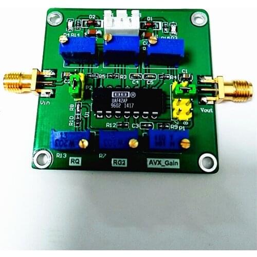 UAF42 Active High-pass Low-pass Band-pass Filtering Universal Filter with Adjustable Frequency Gain and Q Value