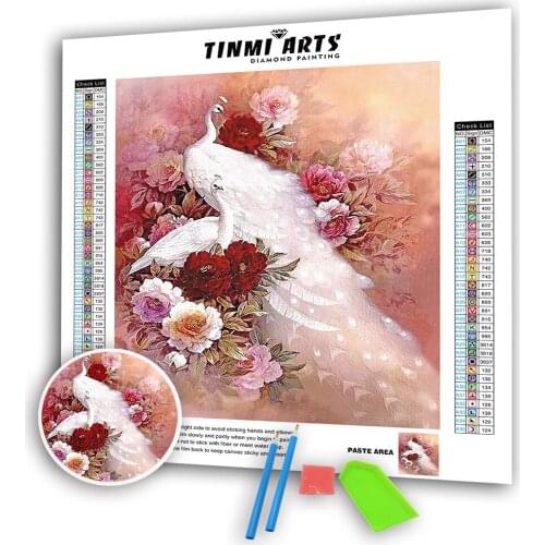 5d Diamond Painting Flower Animal Diamond Embroidery Full Drill Round Picture Of Rhinestones Home Decoration