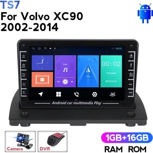 2din Car Multimedia Radio Video Player For Volvo XC90 2004 - 2014 RAM1G ROM16G Carplay WIFI DVR Navigation GPS no dvd 2 din
