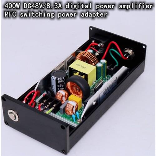 400w DC 48V 8.3A regulated Filter DC Power switch adapter for TAS5630 TPA3255 Digital Audio amplifier Power Adapter