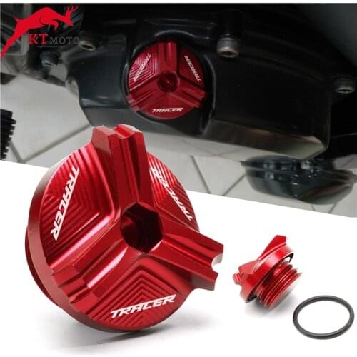 For YAMAHA MT07 TRACER MT-07 TRACER 700/GT Motorcycle Oil Drain Sump Plug Aluminum Engine Filler Tank Cap Cover Racing Bolts