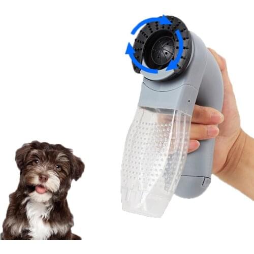 Electric Pet Comb Vacuum Fur Cleaner Hair Remover Puppy Trimmer Cat Grooming Comb Tool Pets Dogs Pet Dog Accessories Brush