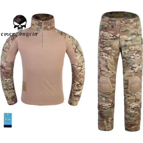 Emerson G3 Combat Woman Shirt Pants Suit Military Airsoft bdu Uniform MultiCam EM6966