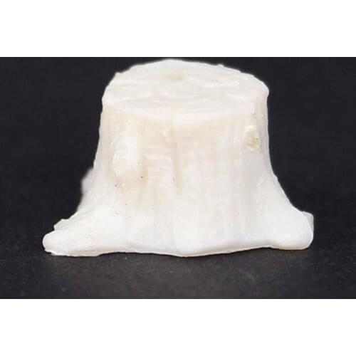 Construction scale plastic tree base construction scale layout training set white stump