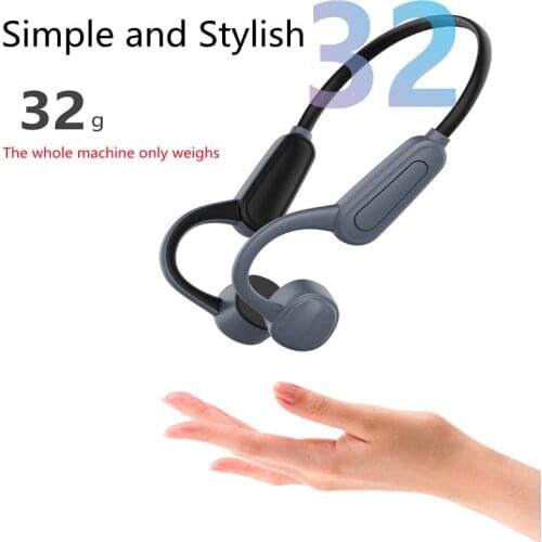 IPX8 Waterproof Swimming Headphones Bone Conduction Bluetooth 5.0 Wireless Headsets 16GB MP3 Audio Music Player Sport Earphone