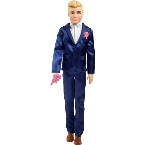 Barbie Ken Groom Doll (30 Cm) within Years Old With Suit-Groom For Barbie Doll-Stylish and Cool Barbie-Ken In Navy Blue suit