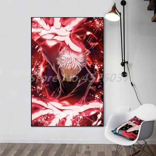 My Hero Academia Tomura Shigaraki Anime Canvas Prints Picture Paintings For Living Room Poster On The Wall Home Decor