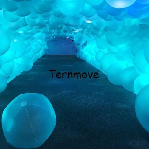 Inflatable transparent frosted beach ball party festival decoration ball Sport Ball Swimming Pool Color Gallery